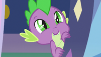 Spike overjoyed to have a father S8E24