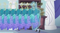 Another Princess Dress levitated onto the rack S5E14