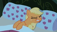 Applejack grunting S2E06.png (423 KB) The Cutie Pox