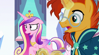 Cadance and Sunburst gasping S6E16