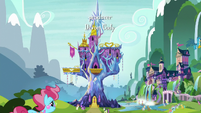 Exterior view of Castle of Friendship S8E8