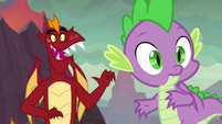Garble happy to see Smolder S9E9