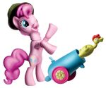 Guardians of Harmony Pinkie Pie figure and party cannon