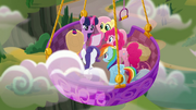 Main ponies listen to Twilight read letter MLPRR