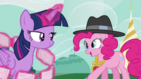 Pinkie Pie "they cannot help our good friend Rainbow Dash!" S4E21