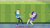 Rarity flailing her arms in a terrified panic EGDS12b