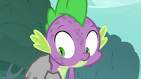 Spike's scales starting to harden S8E11