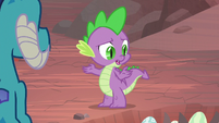 Spike "shaking because they're afraid" S9E9