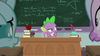 Spike thinking for a moment S8E21