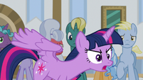 Twilight Sparkle defensive "I am not!" S8E16