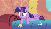 Twilight Sparkle on the bed S2E03