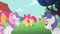 "Apple Bloom! You got your cutie mark."