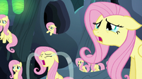 Multiple Fluttershy Changelings crying S6E26