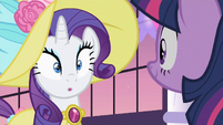 Rarity cute reaction S2E9