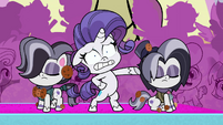 Rarity hears giant Fluttershy appear PLS1E7b