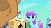 Sapphire Joy confused by Applejack S3E02