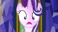 Starlight Glimmer looks at the Cutie Map S7E15