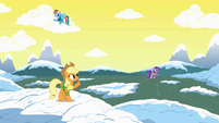 Applejack is one of the three leaders.