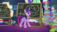 Twilight Sparkle gasps in realization MLPBGE