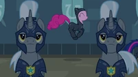 Pinkie jumping... Boing-boing...