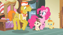 Pinkie Pie wow he's tense S2E13