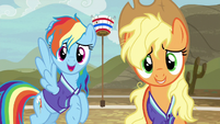 Rainbow Dash out of breath "no, thanks" S6E18