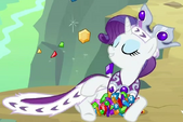 Rarity with jewels S2E11