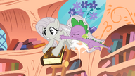 S02E02 Spike odbiera książkę Fluttershy