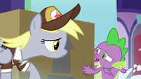 Spike looking disappointed S9E5