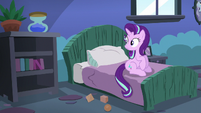 Starlight looks toward her bedroom door S6E21