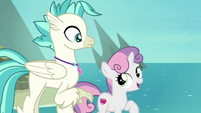 ♪ Thank goodness that the Cutie Mark Crusaders... ♪