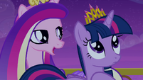 Cadance singing "that crown is upon your head" S4E25
