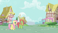 Fluttershy and Tree Hugger confused S5E7