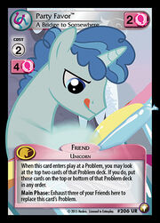 Party Favor, A Bridge to Somewhere card MLP CCG