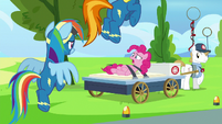 Pinkie Pie "what happened to the pie?!" S7E23