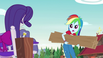 Rainbow Dash "give us a hand here, Rarity" EG4