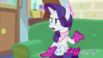 Rarity "not to mention the day" S8E17