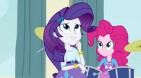 Rarity "something that looks good in a longer ponytail" EG2