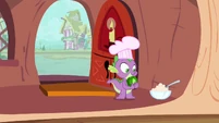 Spike with his last jewel.