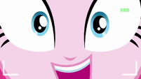 Super close-up on Pinkie's face EGDS47