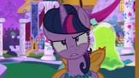 Twilight about to scold Discord S5E7