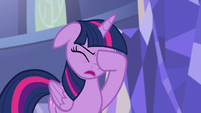 Twilight groans and facepalms S5E22