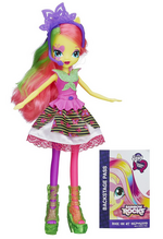 Fluttershy Equestria Girls Rainbow Rocks neon doll
