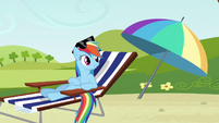 Rainbow Dash 'Glad you made it Pinkie' S3E3