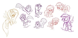 Sabrina Alberghetti August 2011 pony sketches