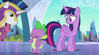 Spike "will your guards be safe with me?" S6E16