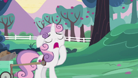 Sweetie Belle yawning S6E14