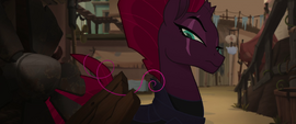 Tempest discovers a strand of Pinkie's hair MLPTM