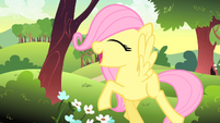 Fluttershy starts to sing S1E23