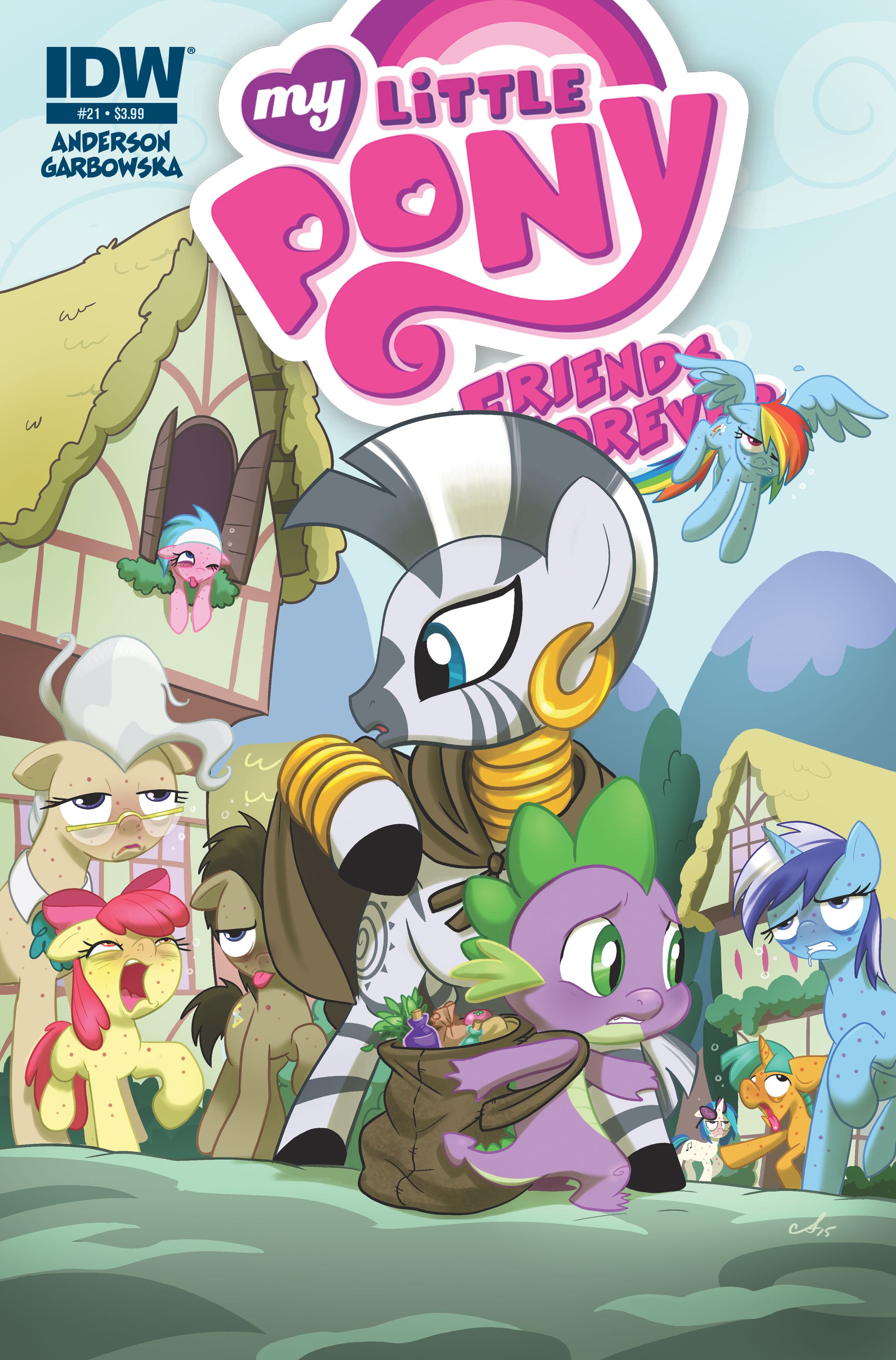 Equestria Daily - MLP Stuff!: Friends Forever #18 Three Page